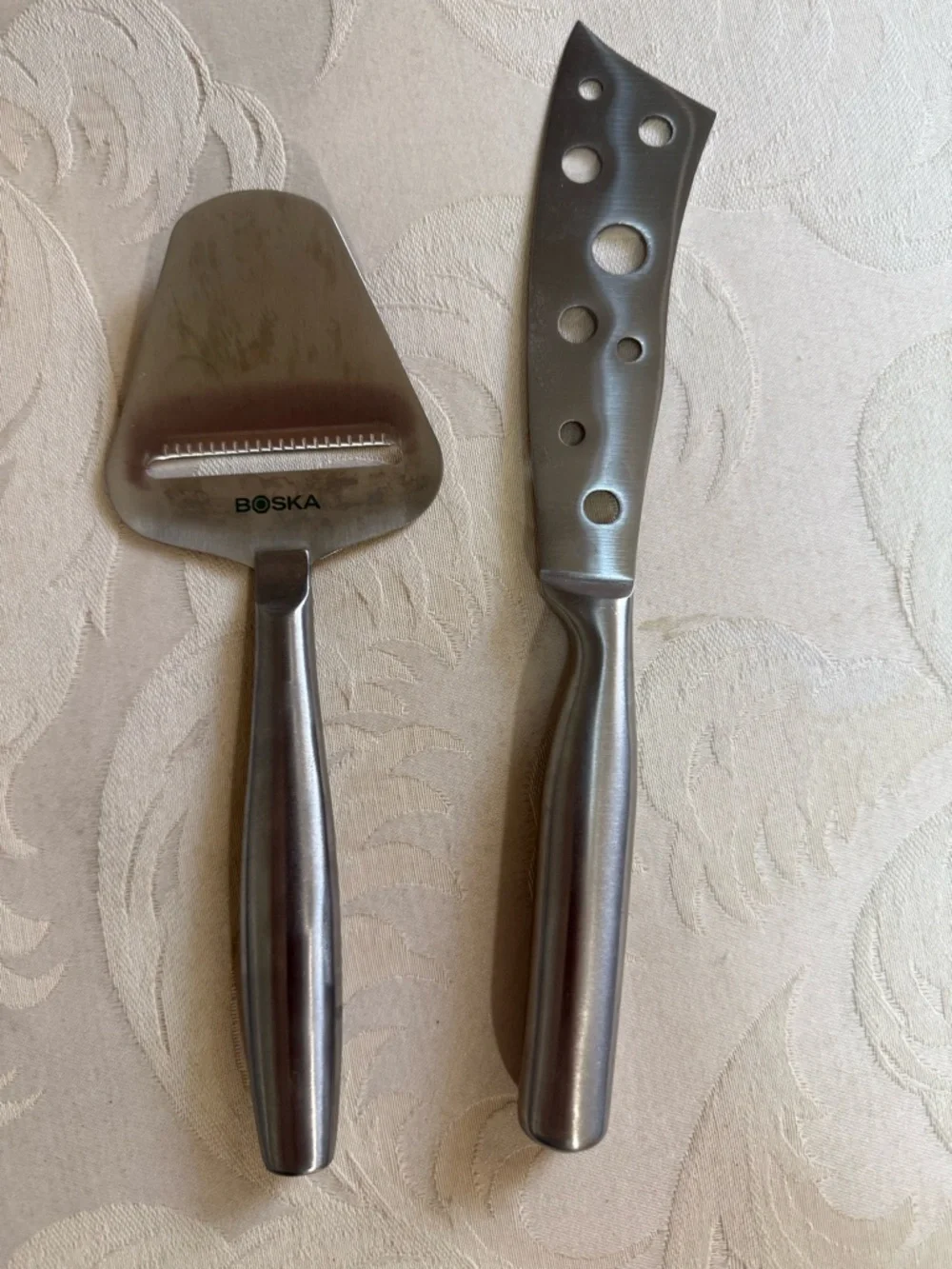 Boska Cheese Knife Set w Bamboo‎ Board Charcuterie Serving Set
